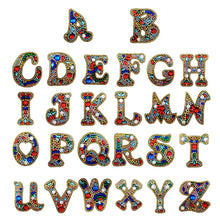Lade das Bild in den Galerie-Viewer, 26 englische Buchstaben doppelseitig -DIY Craft Schlüsselanhänger
