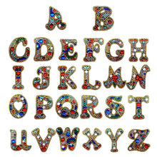 Lade das Bild in den Galerie-Viewer, 26 englische Buchstaben doppelseitig -DIY Craft Schlüsselanhänger