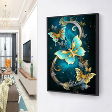 Lade das Bild in den Galerie-Viewer, Volle runde Diamantmalerei - Schmetterling(30*40)