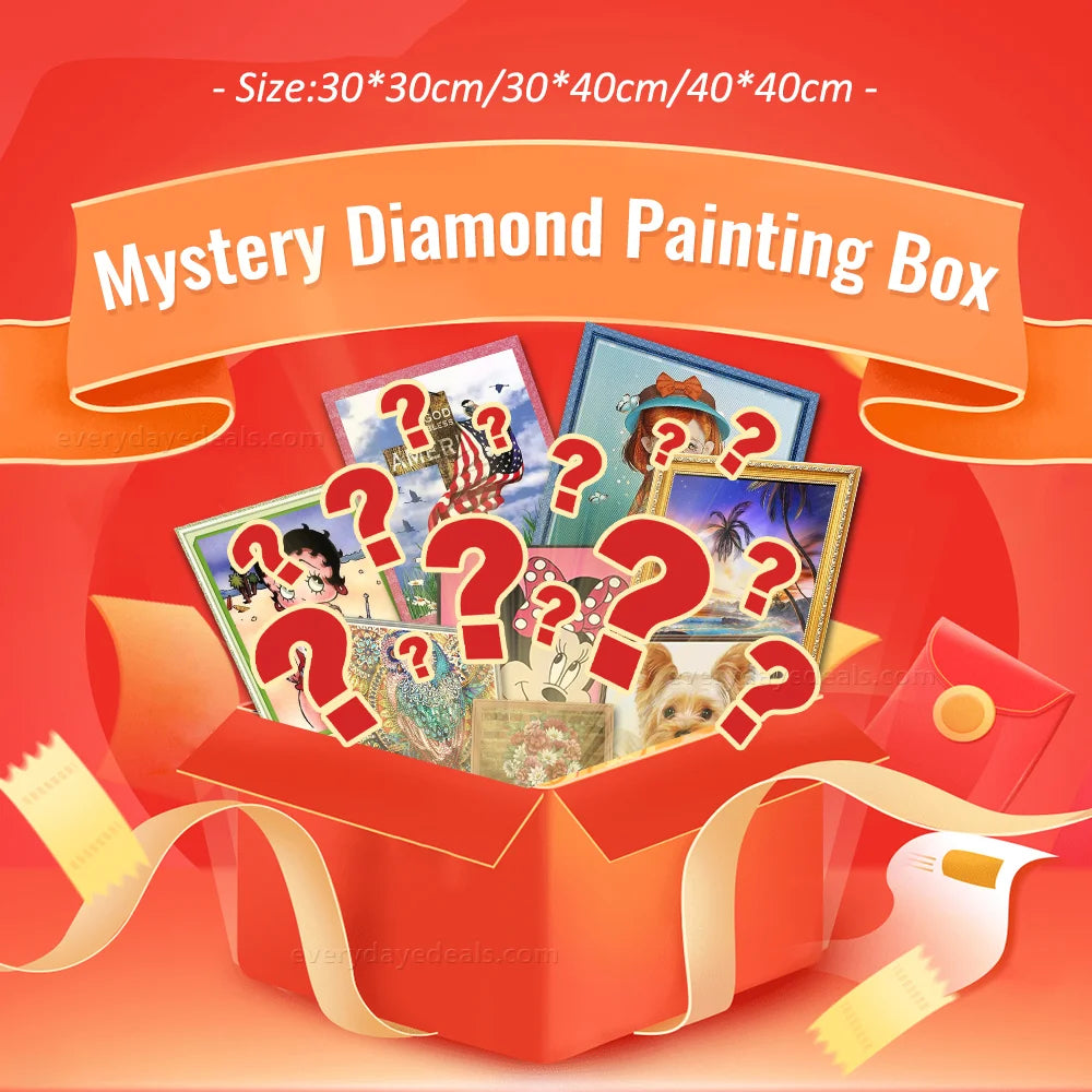 willkürlich Diamond Painting Gift Box