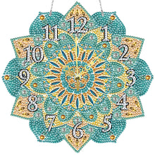 Lade das Bild in den Galerie-Viewer, Mandala-Kristall-Diamantuhr