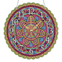 Lade das Bild in den Galerie-Viewer, Mandala-Kristall-Diamantuhr