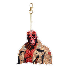Lade das Bild in den Galerie-Viewer, Halloween-Doppelseitiger Bohrer-Diamant-Schlüsselanhänger
