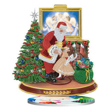 Lade das Bild in den Galerie-Viewer, Weihnachts-Desktop-Ornament mit einseitigem Drill-Diamant-Motiv