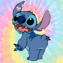 Lade das Bild in den Galerie-Viewer, Stitch-Voll Diamond Painting-30x30cm