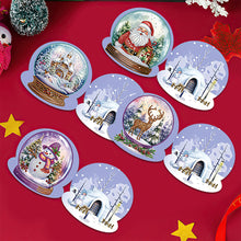 Lade das Bild in den Galerie-Viewer, 8Pcs/Set Christmas-Diamond Greeting Cards