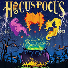 Lade das Bild in den Galerie-Viewer, Halloween-Vollrund-Diamantgemälde-30x30cm