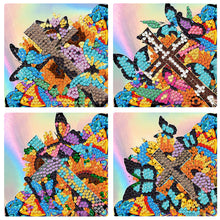 Lade das Bild in den Galerie-Viewer, 4 Stück/Set-Tier-Diamant-Eckabdeckungs-Lesezeichen