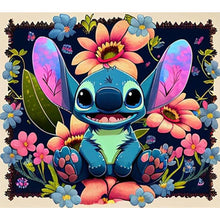 Lade das Bild in den Galerie-Viewer, Stitch-Voll Diamond Painting-45x40cm