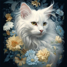 Lade das Bild in den Galerie-Viewer, Katze voll Diamond Painting-30x30cm