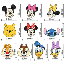 Lade das Bild in den Galerie-Viewer, Karikatur-Einseitiger Bohrer-Diamant-Anhänger