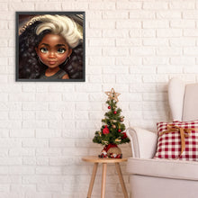Lade das Bild in den Galerie-Viewer, Black Girl-Voller Diamond Painting-30x30cm