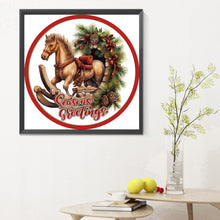 Lade das Bild in den Galerie-Viewer, Christmas Trojan-Voller Diamond Painting-30x30cm