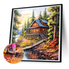 Lade das Bild in den Galerie-Viewer, Woods House-Voller Diamond Painting-30x30cm