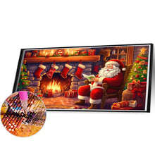 Lade das Bild in den Galerie-Viewer, Santa Claus-Voller Diamond Painting-60x30cm-Large Size
