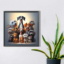 Lade das Bild in den Galerie-Viewer, Dog-Full Square Diamond Painting-40x40cm