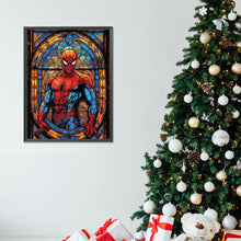 Lade das Bild in den Galerie-Viewer, Buntglas Spiderman-Voller Diamond Painting-30x40cm
