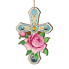 Lade das Bild in den Galerie-Viewer, Cross-Single Side Drill-Diamond Pendant
