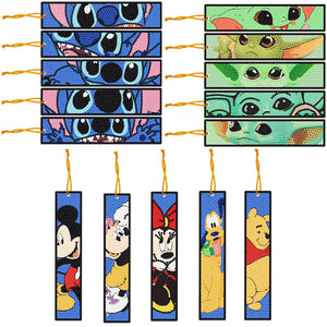 Stitch-Diamond Bookmark