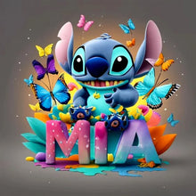 Lade das Bild in den Galerie-Viewer, Stitch-Voll Diamond Painting-30x30cm