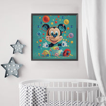 Lade das Bild in den Galerie-Viewer, Spezielles Diamantgemälde mit Tierpartie, 30 x 30 cm