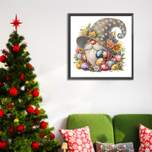 Lade das Bild in den Galerie-Viewer, Osterzwerg – Teilweise spezielles Diamantgemälde – 30 x 30 cm