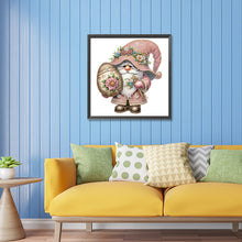 Lade das Bild in den Galerie-Viewer, Osterzwerg – Teilweise spezielles Diamantgemälde – 30 x 30 cm