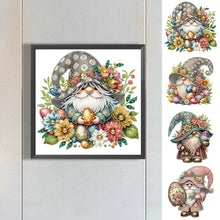 Lade das Bild in den Galerie-Viewer, Osterzwerg – Teilweise spezielles Diamantgemälde – 30 x 30 cm