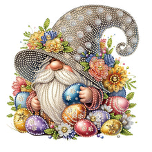 Lade das Bild in den Galerie-Viewer, Osterzwerg – Teilweise spezielles Diamantgemälde – 30 x 30 cm