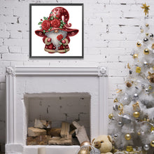 Lade das Bild in den Galerie-Viewer, Valentinstag-Zwerg – teilweise spezielles Diamantgemälde – 30 x 30 cm