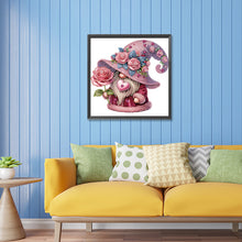 Lade das Bild in den Galerie-Viewer, Valentinstag-Zwerg – teilweise spezielles Diamantgemälde – 30 x 30 cm
