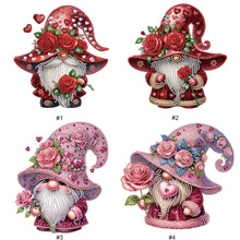 Lade das Bild in den Galerie-Viewer, Valentinstag-Zwerg – teilweise spezielles Diamantgemälde – 30 x 30 cm