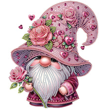 Lade das Bild in den Galerie-Viewer, Valentinstag-Zwerg – teilweise spezielles Diamantgemälde – 30 x 30 cm