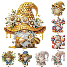 Lade das Bild in den Galerie-Viewer, Gnome-partielles spezielles Diamantgemälde-30x30cm