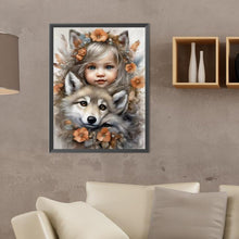 Lade das Bild in den Galerie-Viewer, Life of Pets Girl-voll Round/Square Diamond Painting-30x40cm/40x50cm/50x70cm