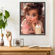 Lade das Bild in den Galerie-Viewer, Life of Pets Girl-Full Round/Square Diamond Painting-30x40cm/40x50cm/50x70cm