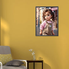 Lade das Bild in den Galerie-Viewer, Life of Pets Girl-Full Round/Square Diamond Painting-30x40cm/40x50cm/50x70cm