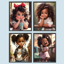 Lade das Bild in den Galerie-Viewer, Princess Girl-Full Round/Square Diamond Painting-30x40cm/40x50cm/50x70cm