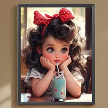 Lade das Bild in den Galerie-Viewer, Princess Girl-Full Round/Square Diamond Painting-30x40cm/40x50cm/50x70cm