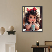 Lade das Bild in den Galerie-Viewer, Princess Girl-Full Round/Square Diamond Painting-30x40cm/40x50cm/50x70cm