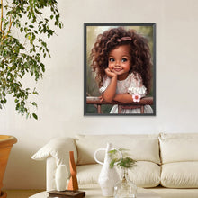 Lade das Bild in den Galerie-Viewer, Princess Girl-Full Round/Square Diamond Painting-30x40cm/40x50cm/50x70cm