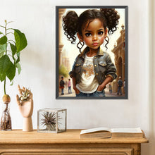 Lade das Bild in den Galerie-Viewer, Princess Girl-Full Round/Square Diamond Painting-30x40cm/40x50cm/50x70cm