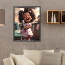 Lade das Bild in den Galerie-Viewer, Princess Girl-Full Round/Square Diamond Painting-30x40cm/40x50cm/50x70cm