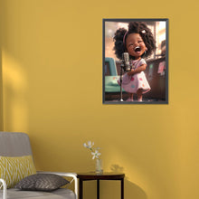 Lade das Bild in den Galerie-Viewer, Princess Girl-Full Round/Square Diamond Painting-30x40cm/40x50cm/50x70cm