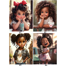 Lade das Bild in den Galerie-Viewer, Princess Girl-Full Round/Square Diamond Painting-30x40cm/40x50cm/50x70cm