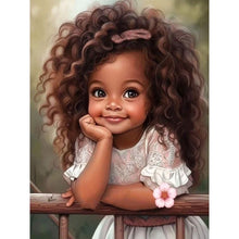 Lade das Bild in den Galerie-Viewer, Princess Girl-Full Round/Square Diamond Painting-30x40cm/40x50cm/50x70cm