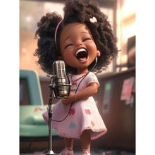 Lade das Bild in den Galerie-Viewer, Princess Girl-Full Round/Square Diamond Painting-30x40cm/40x50cm/50x70cm