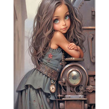 Lade das Bild in den Galerie-Viewer, Life of Pets Girl-Voll Round/Square Diamond Painting-30x40cm/40x50cm/50x70cm