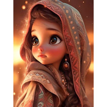 Lade das Bild in den Galerie-Viewer, African American Girl-Voll Round/Square Diamond Painting-30x40cm/40x50cm/50x70cm