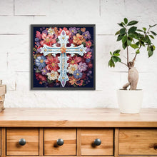 Lade das Bild in den Galerie-Viewer, Cross-Partial Besonders Diamond Painting-30x30cm